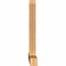 Ekena Millwork Portland Timber Gable Bracket, Western Red Cedar, 84"W x 53"H x 5 1/2"D x 5 1/2"F, 15/12 Pitch GBW084X53X0606POR00SWR - alternate 2
